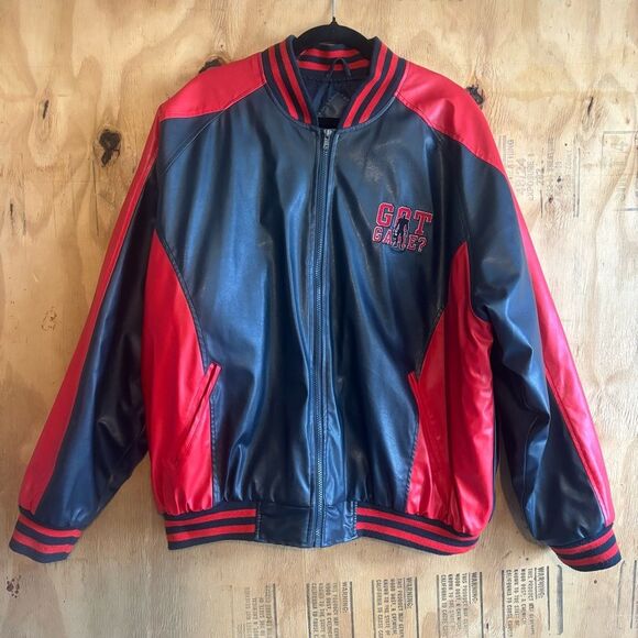 Steve & Barry's Other - Vintage 90s Steve & Barrys Got Game? Varsity Bomber Jacket Sz XL